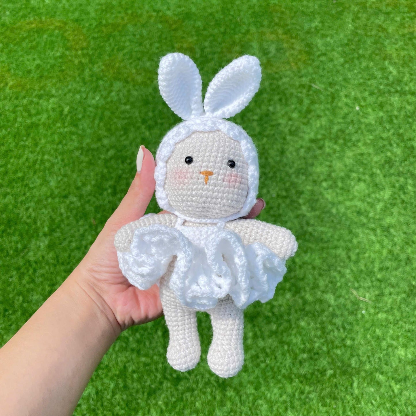 Handmade Crochet Bunny Rabbit Plush