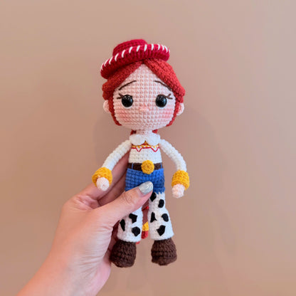 Handmade Crochet Toy Story Doll