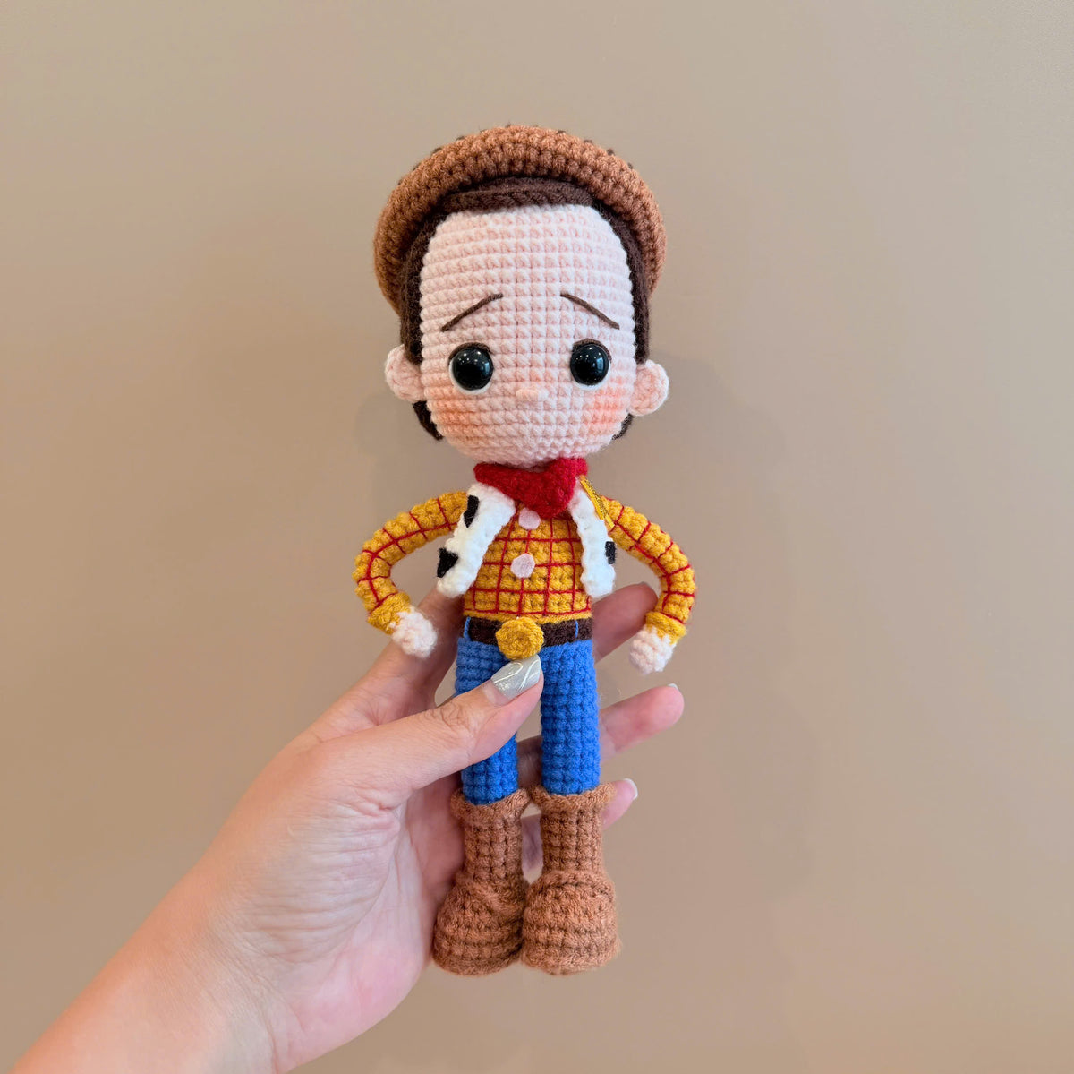 Handmade Crochet Toy Story Doll