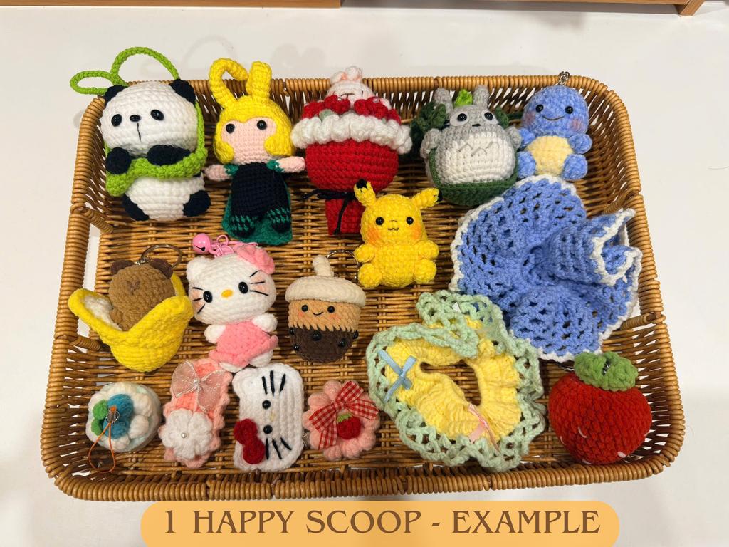 Lucky Crochet Scoop