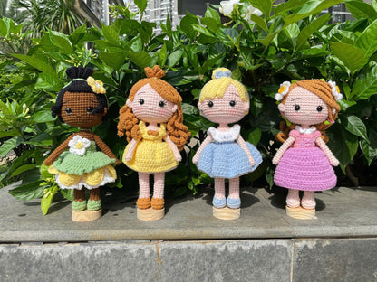 Handmade Crochet Merida Princess Doll