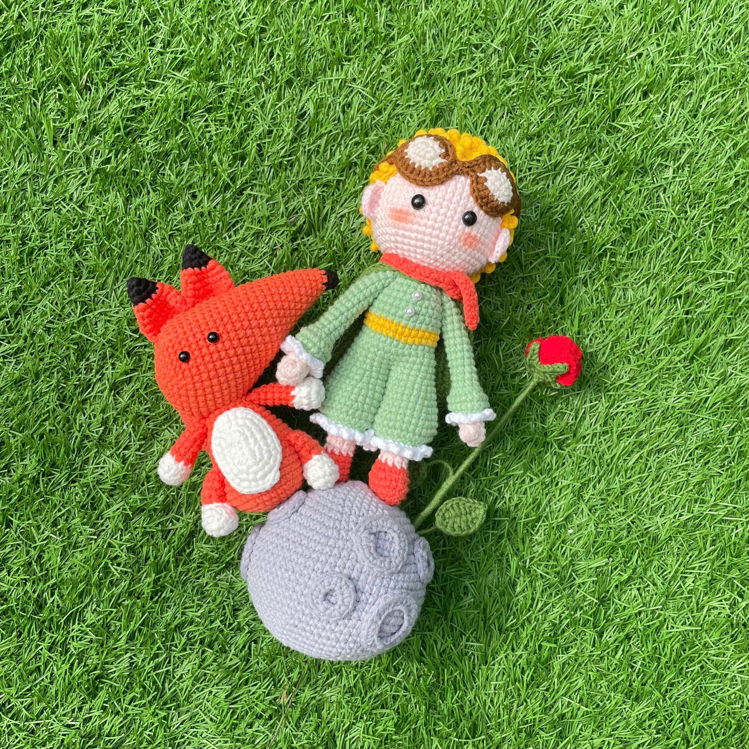 Handmade Crochet Little Prince Doll