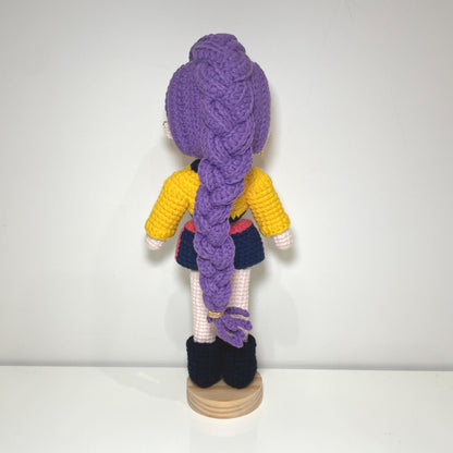 Handmade Crochet Huntrix Doll, KPop Demon Hunters