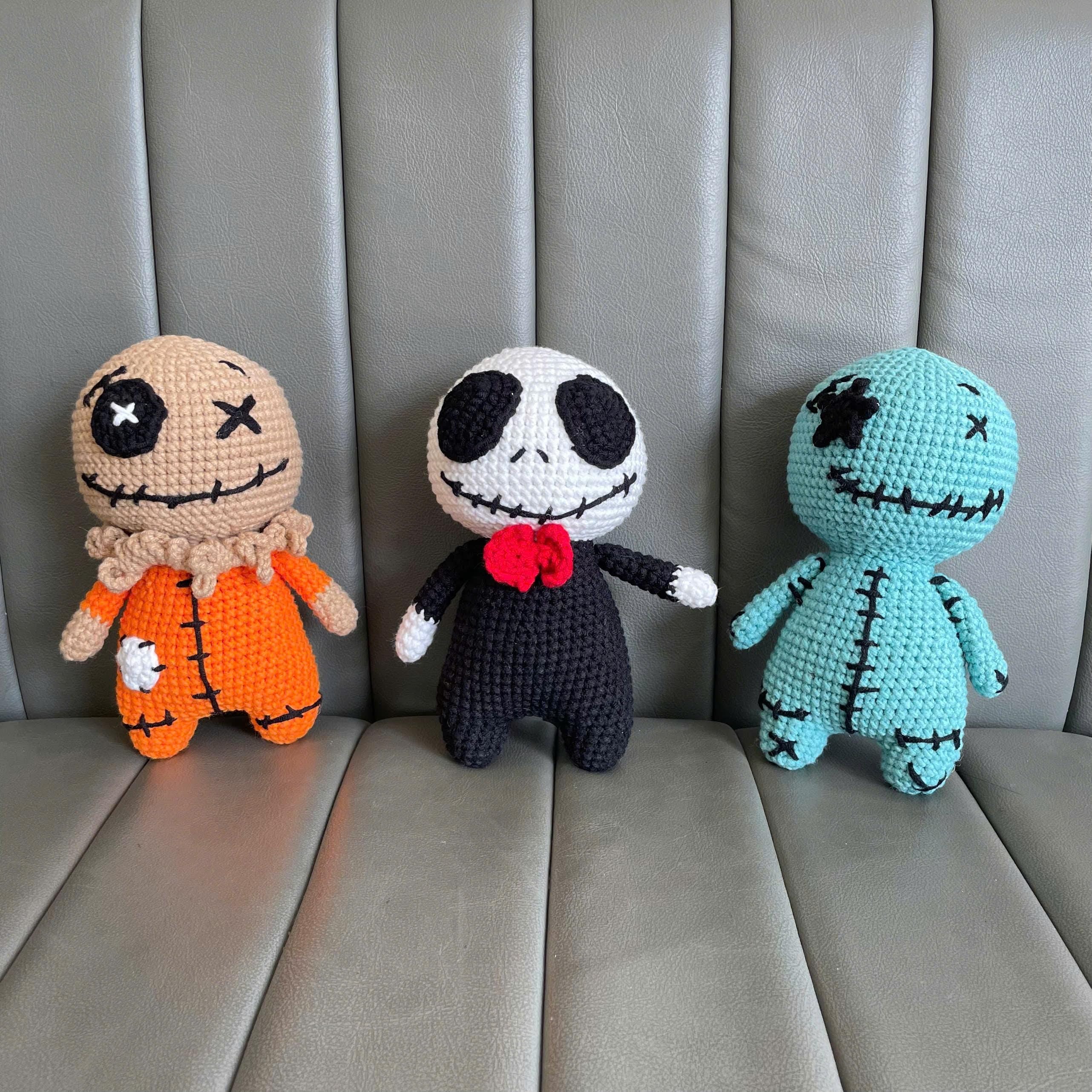 Handmade Crochet Spooky Halloween Voodoo Doll