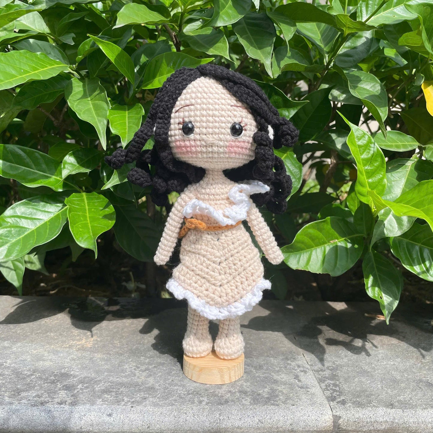Handmade Crochet Pocahontas Princess Doll