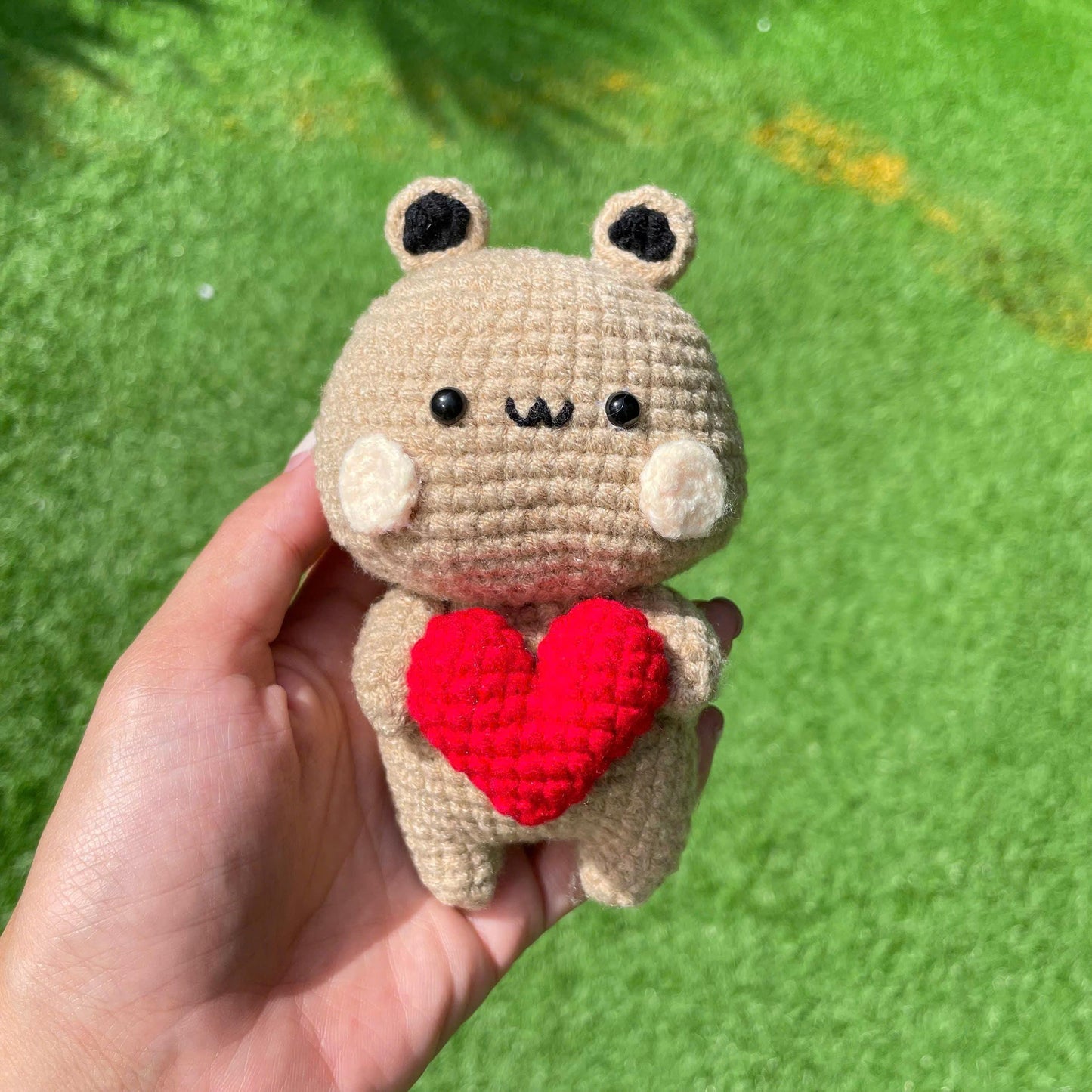 Crochet Bear Couple Plushies