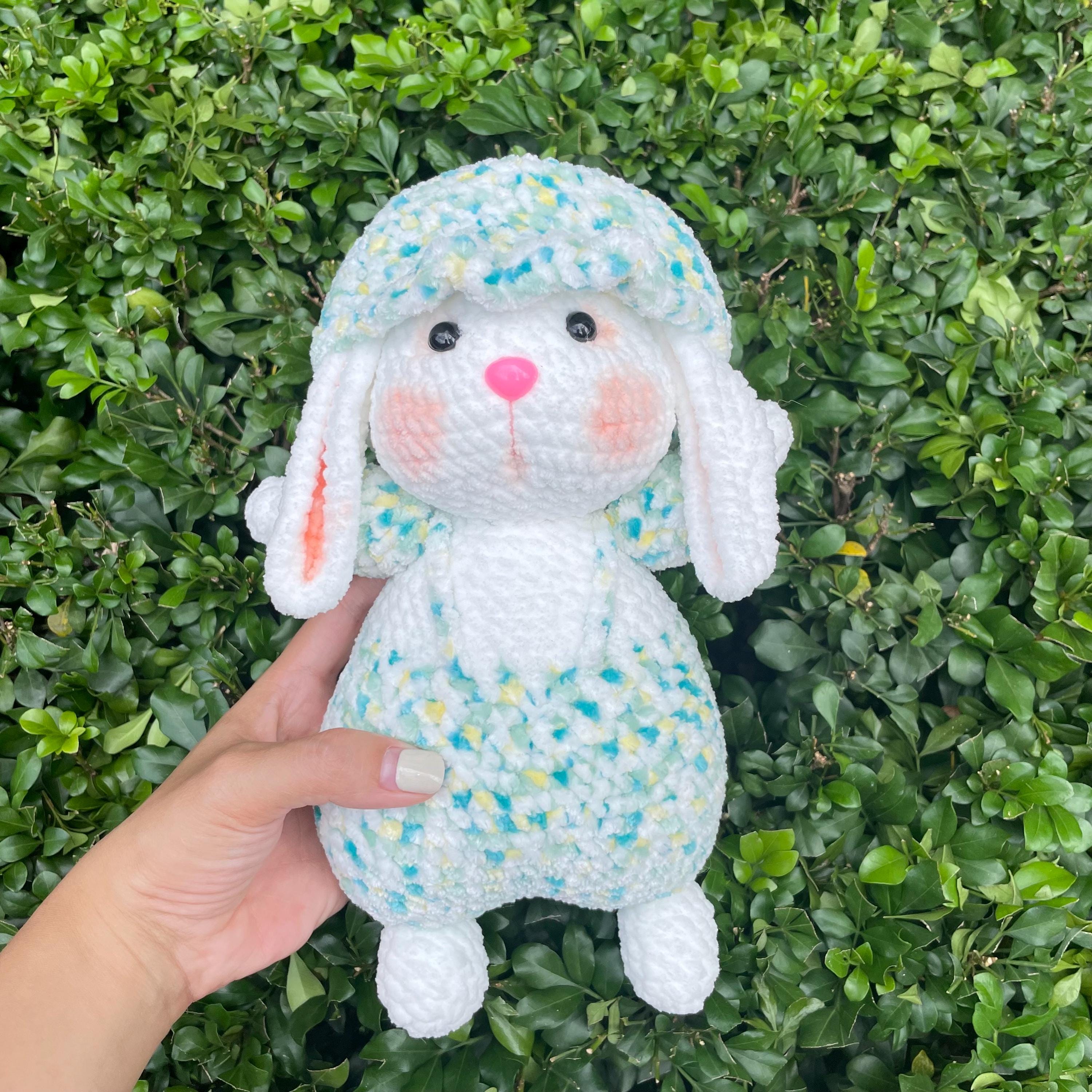 Handmade Crochet Big Bunny Plushies