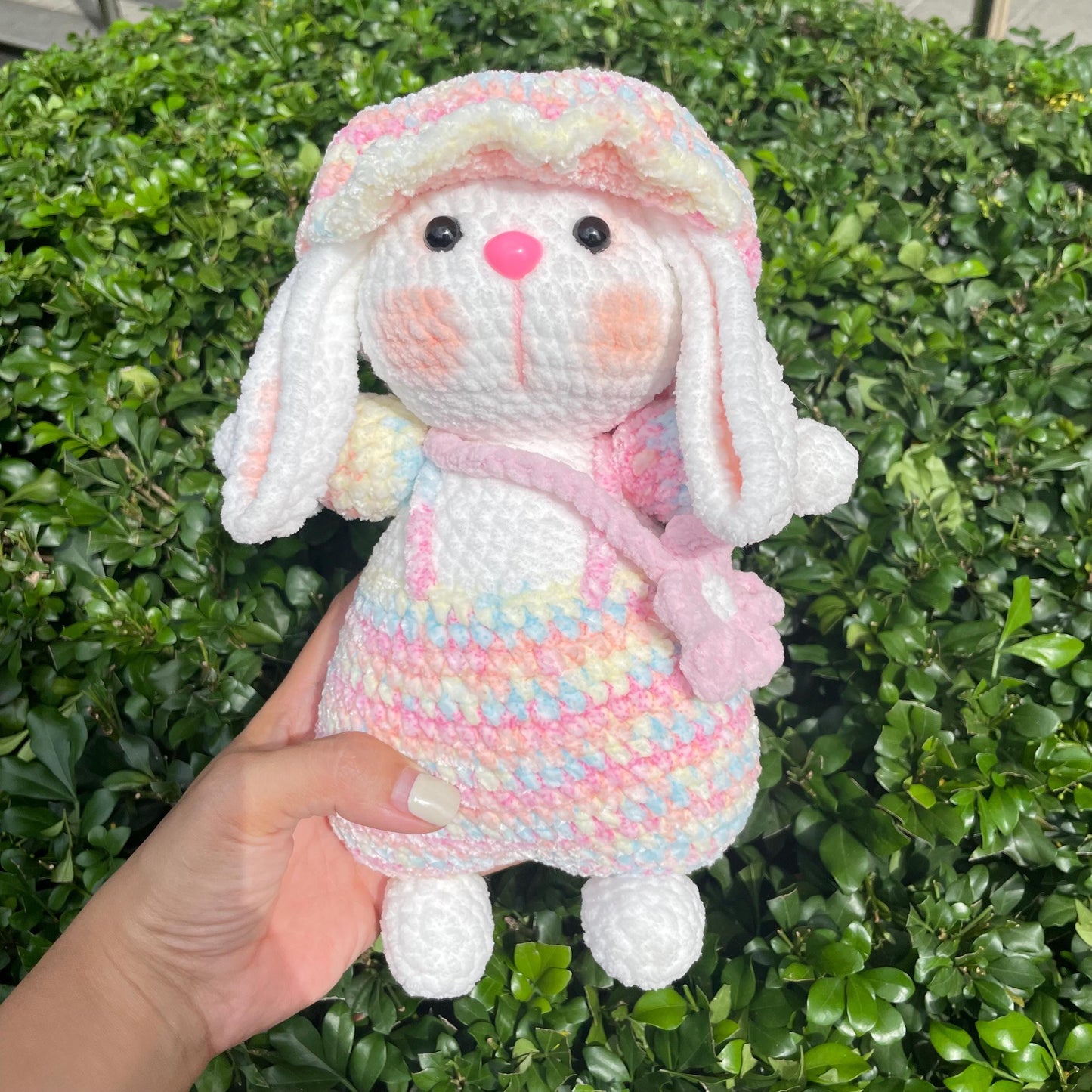 Handmade Crochet Big Bunny Plushies