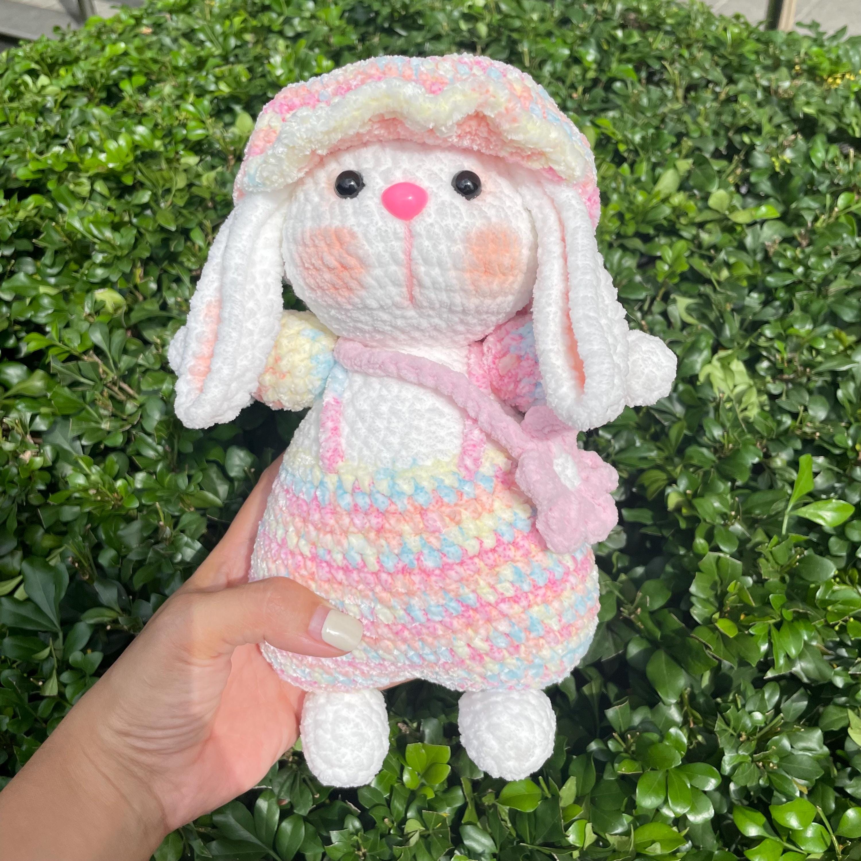 Handmade Crochet Big Bunny Plushies