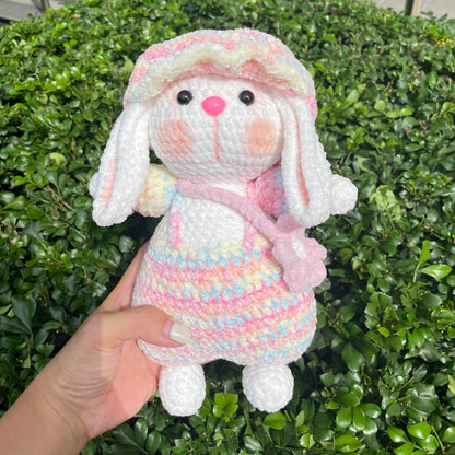 Handmade Crochet Big Bunny Plushies