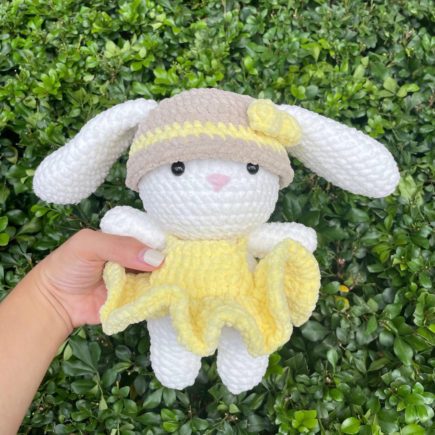 Handmade Crochet Big Bunny Plushies