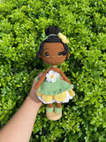 Handmade Crochet Tiana Princess Doll
