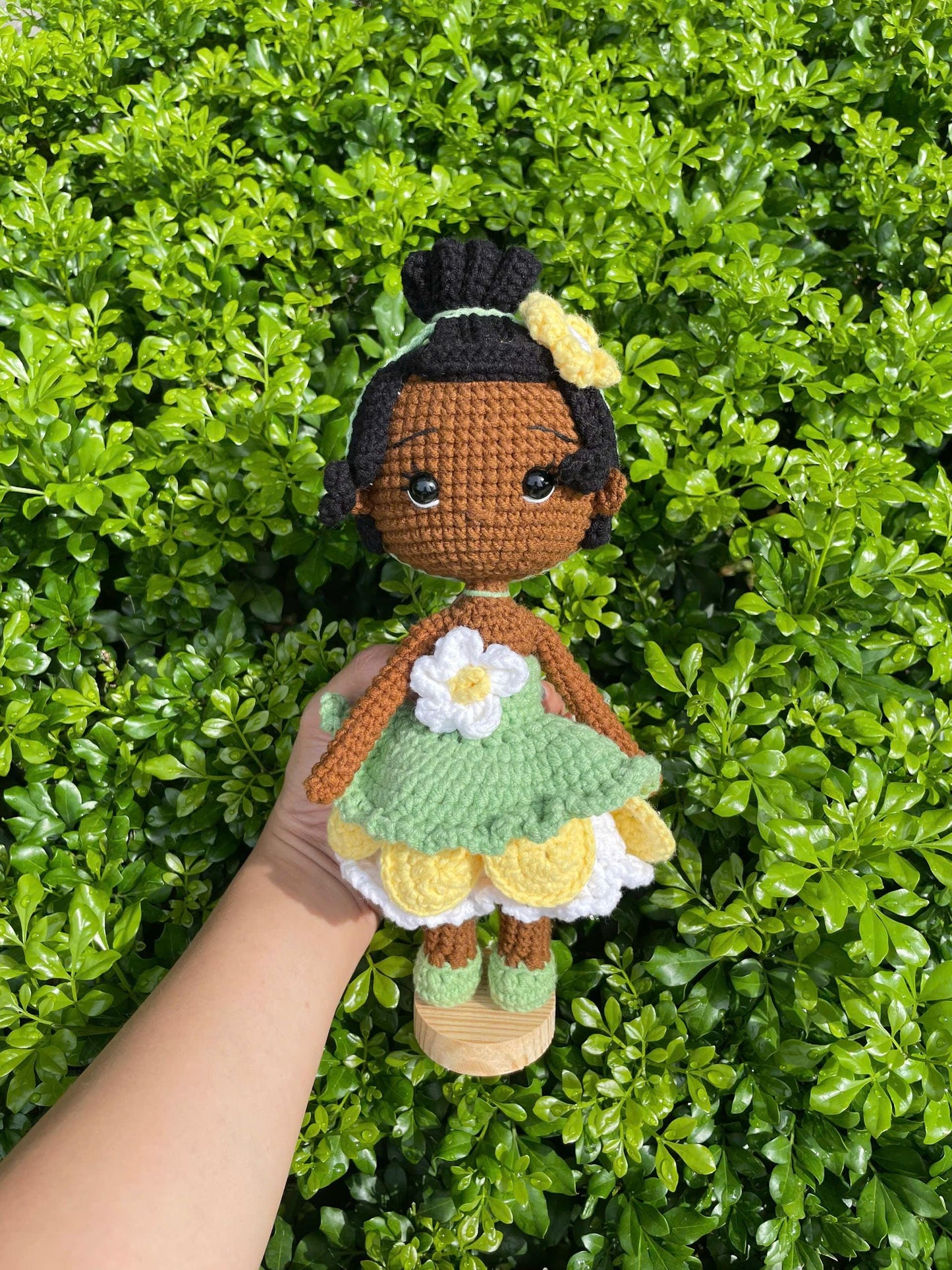 Handmade Crochet Tiana Princess Doll