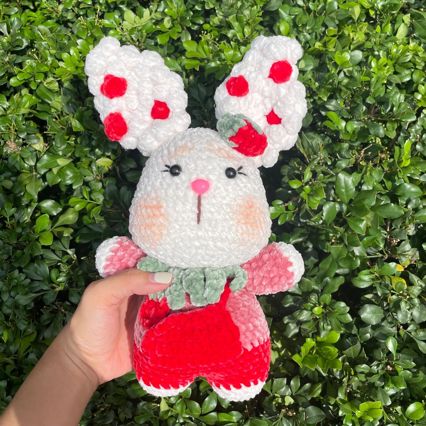 Handmade Crochet Big Bunny Plushies