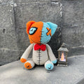 Handmade Crochet Spooky Halloween Cat Plush
