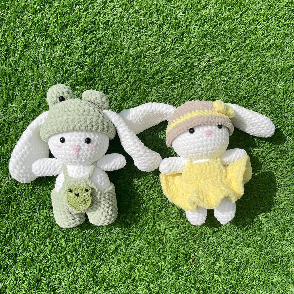 Handmade Crochet Big Bunny Plushies