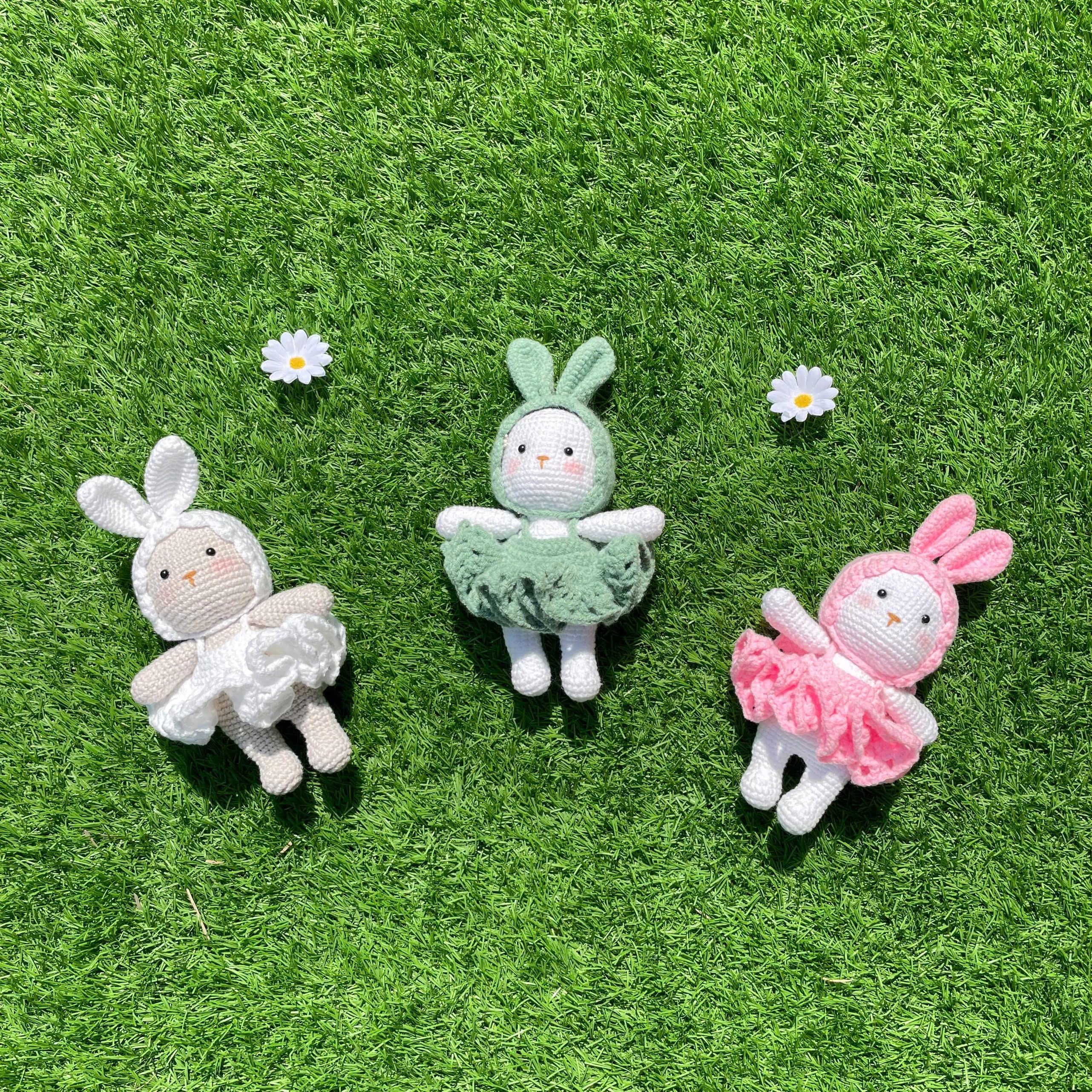 Handmade Crochet Bunny Rabbit Plush