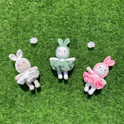Handmade Crochet Bunny Rabbit Plush