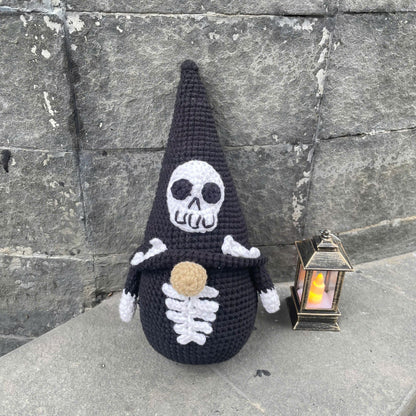 Handmade Crochet Creepy Halloween Skull Skeleton Plush