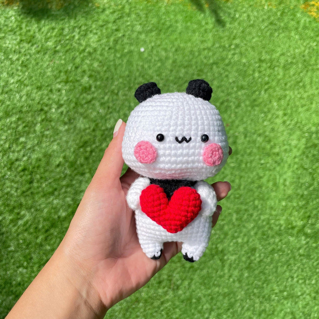 Crochet Bear Couple Plushies