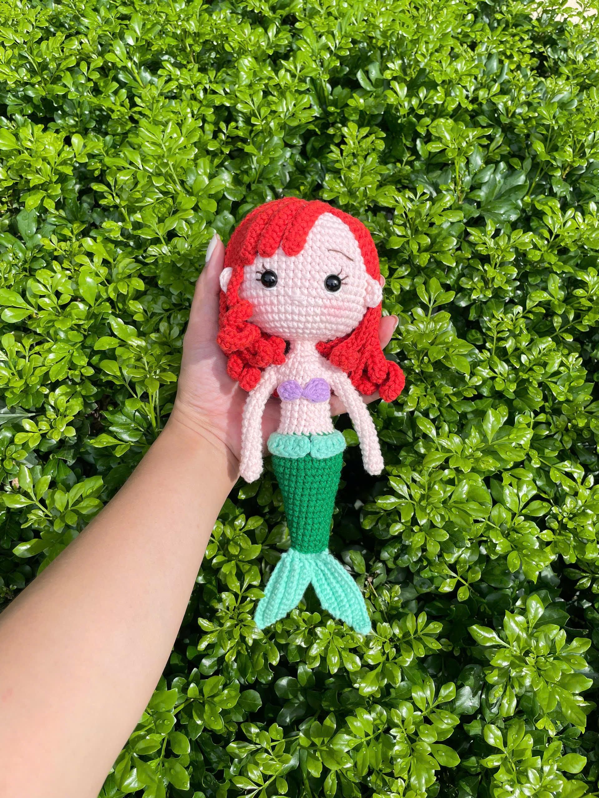 Handmade Crochet Merida Princess Doll
