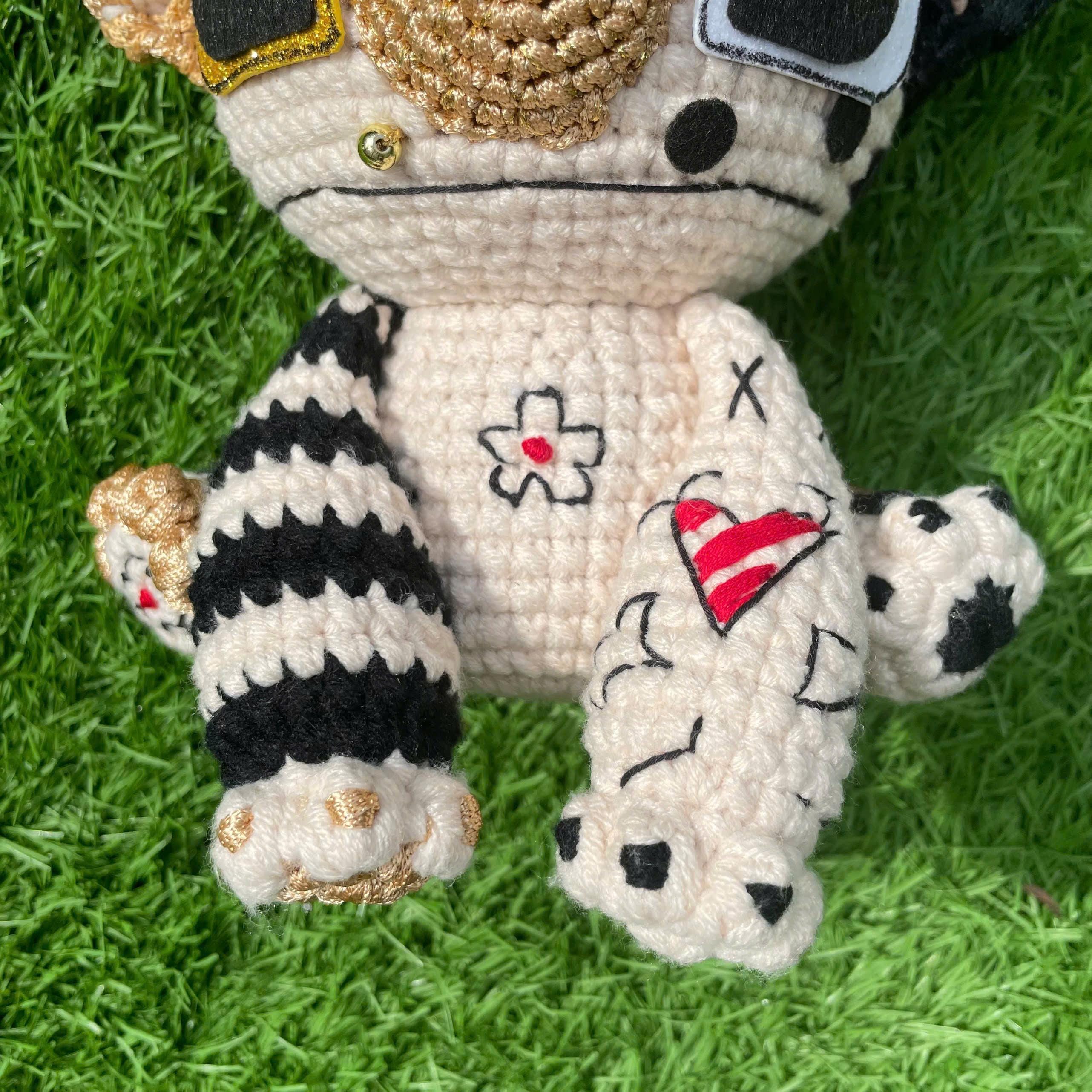 Handmade Crochet Stitch Plush - Lilo & Stitch Doll