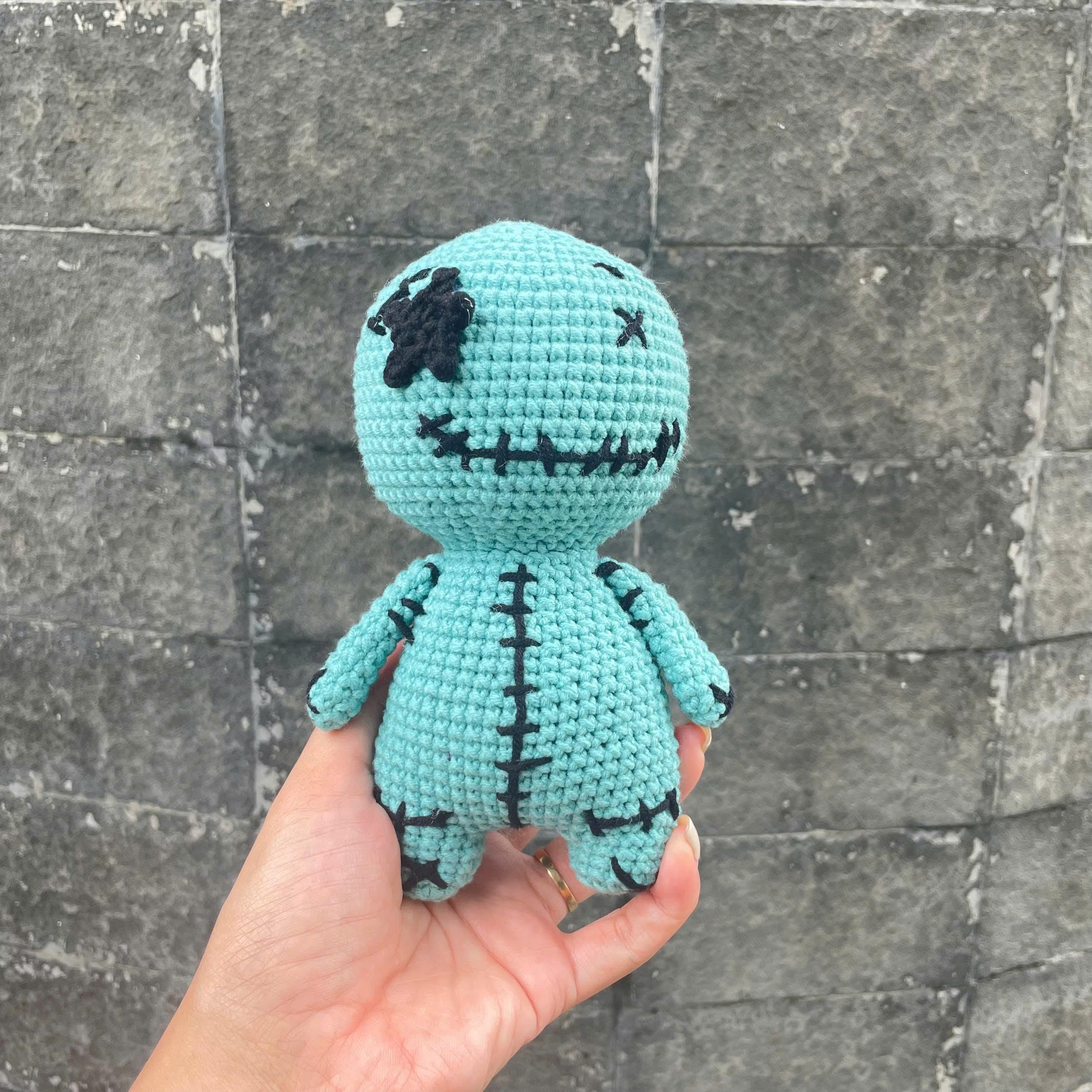 Handmade Crochet Spooky Halloween Voodoo Doll