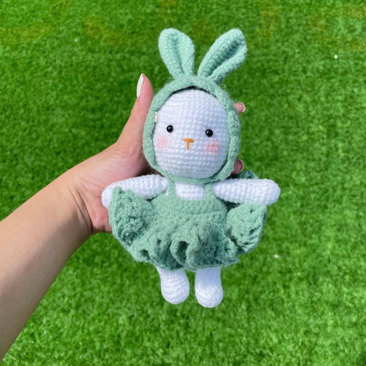 Handmade Crochet Bunny Rabbit Plush