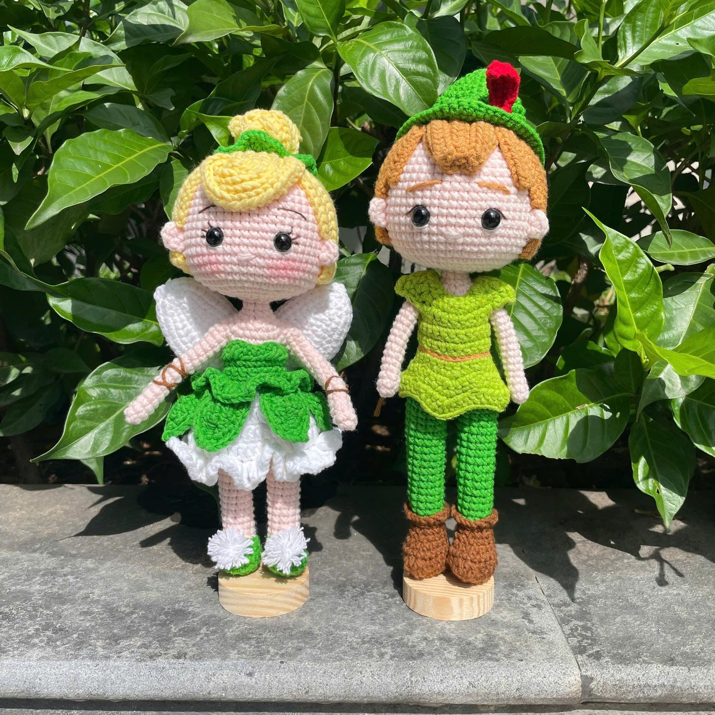 Handmade Crochet Tinker Bell Doll