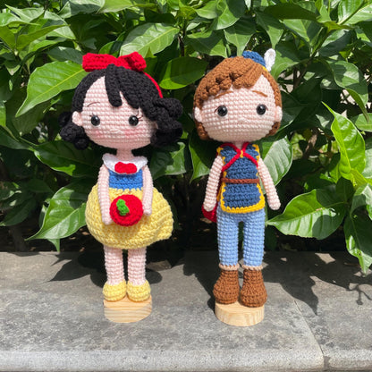 Handmade Crochet Merida Princess Doll