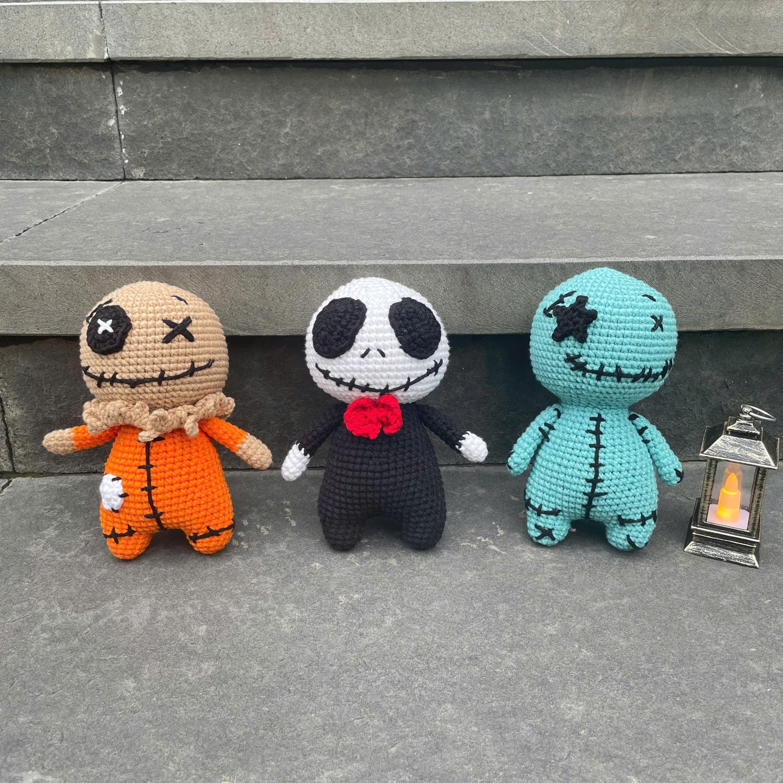 Handmade Crochet Spooky Halloween Voodoo Doll
