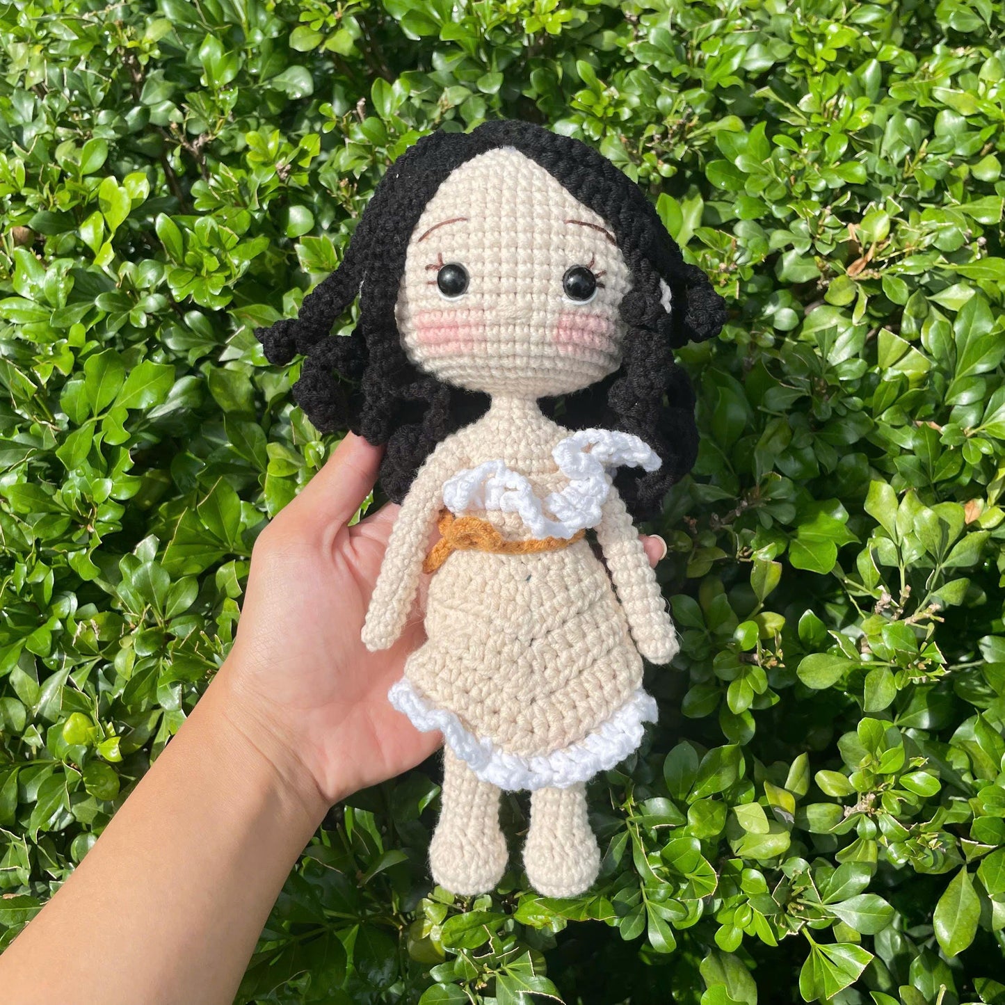Handmade Crochet Pocahontas Princess Doll