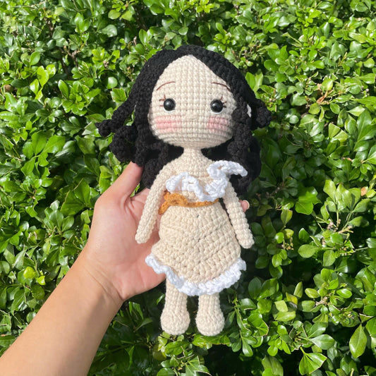 Handmade Crochet Pocahontas Princess Doll
