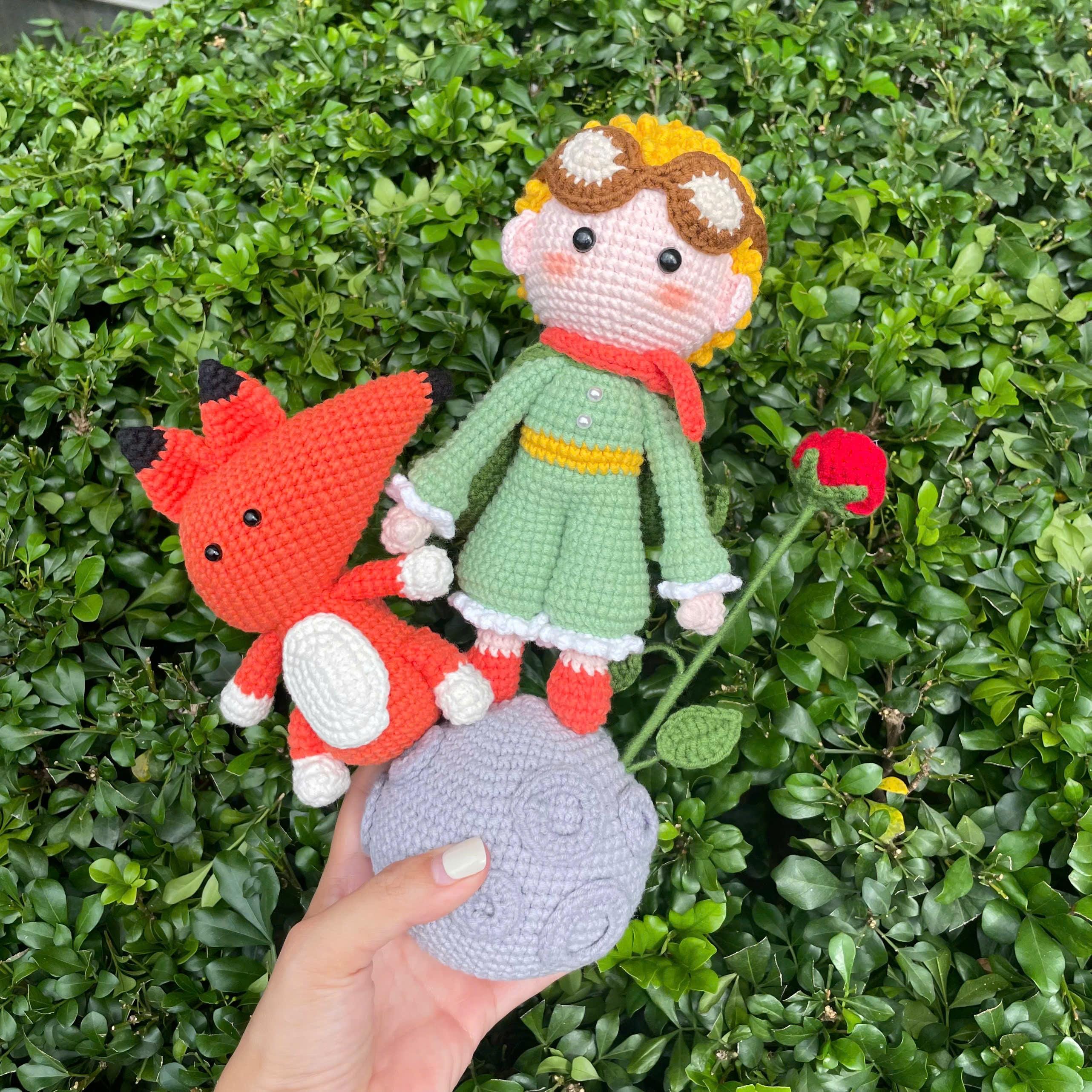 Handmade Crochet Little Prince Doll