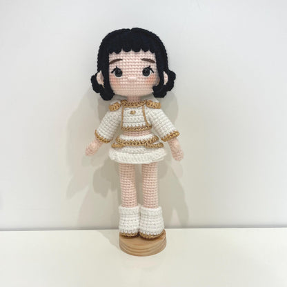 Handmade Crochet Huntrix Doll, KPop Demon Hunters