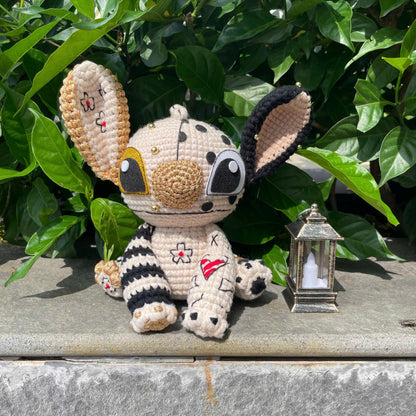 Handmade Crochet Stitch Plush - Lilo & Stitch Doll