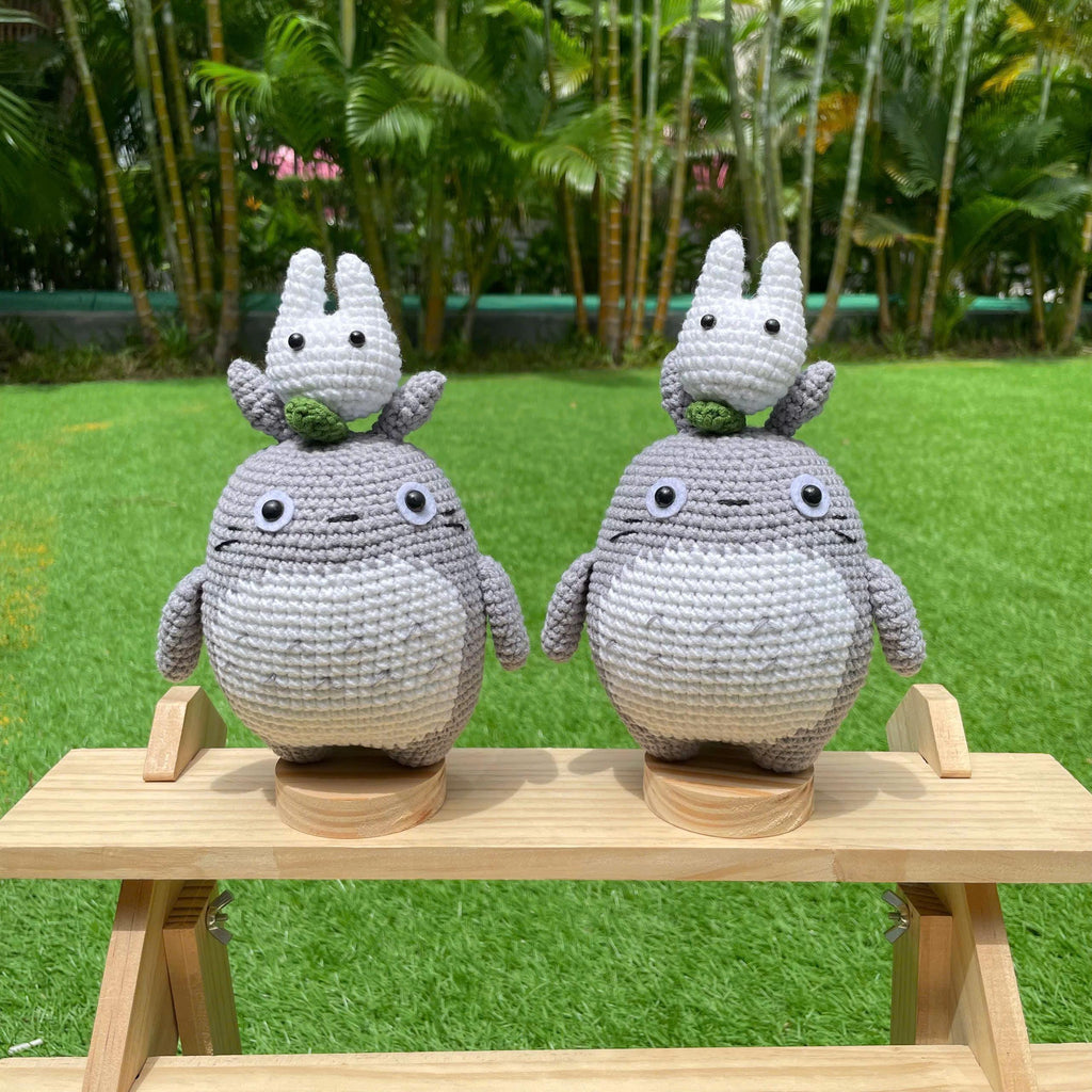 Handmade Crochet Ghibli Totoro Keychain