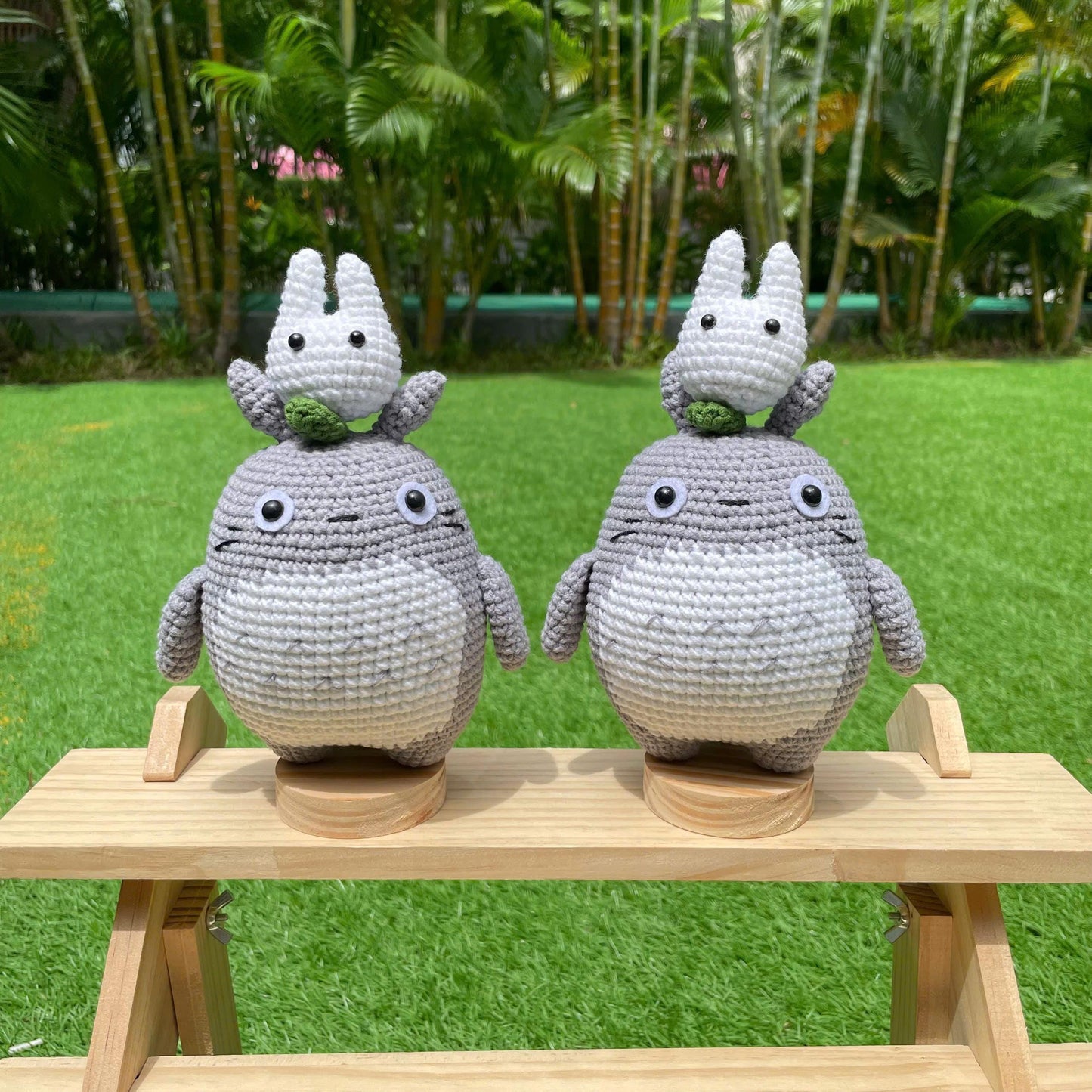 Handmade Crochet Ghibli Totoro Keychain