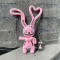 Handmade Crochet Creepy Bunny Plush