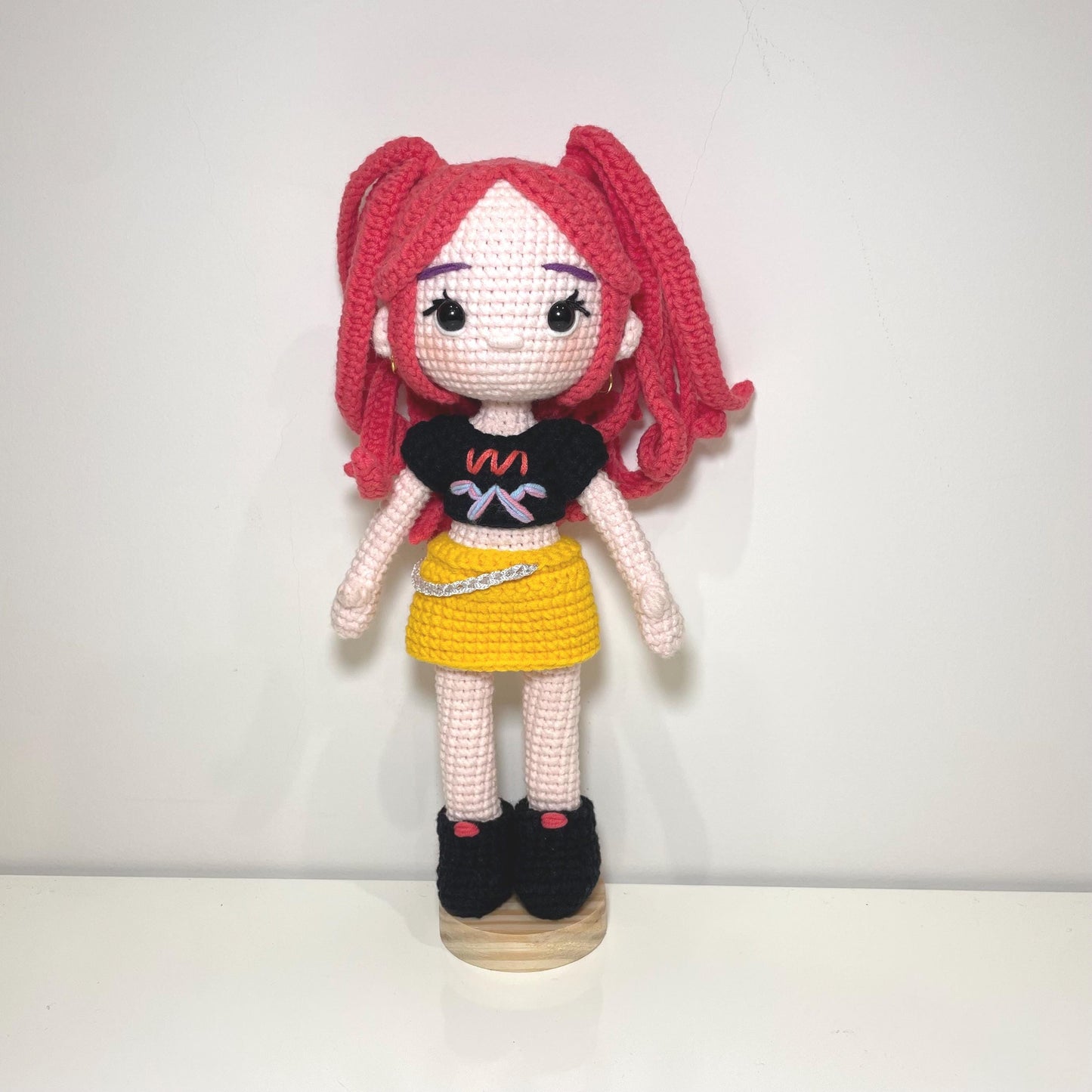 Handmade Crochet Huntrix Doll, KPop Demon Hunters