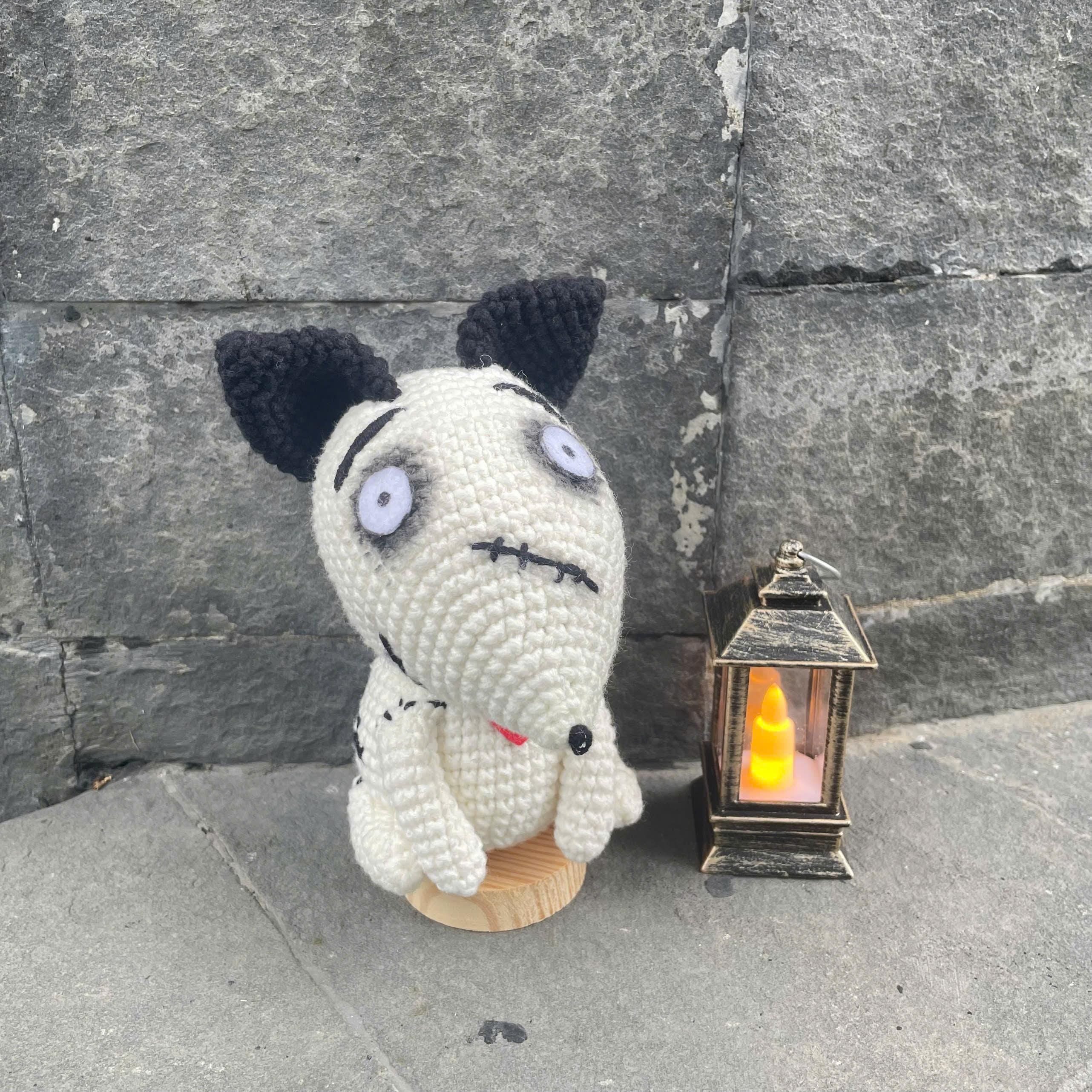 Handmade Crochet Sparky Dog Plush