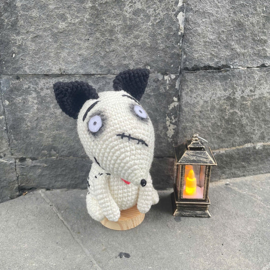 Handmade Crochet Sparky Dog Plush