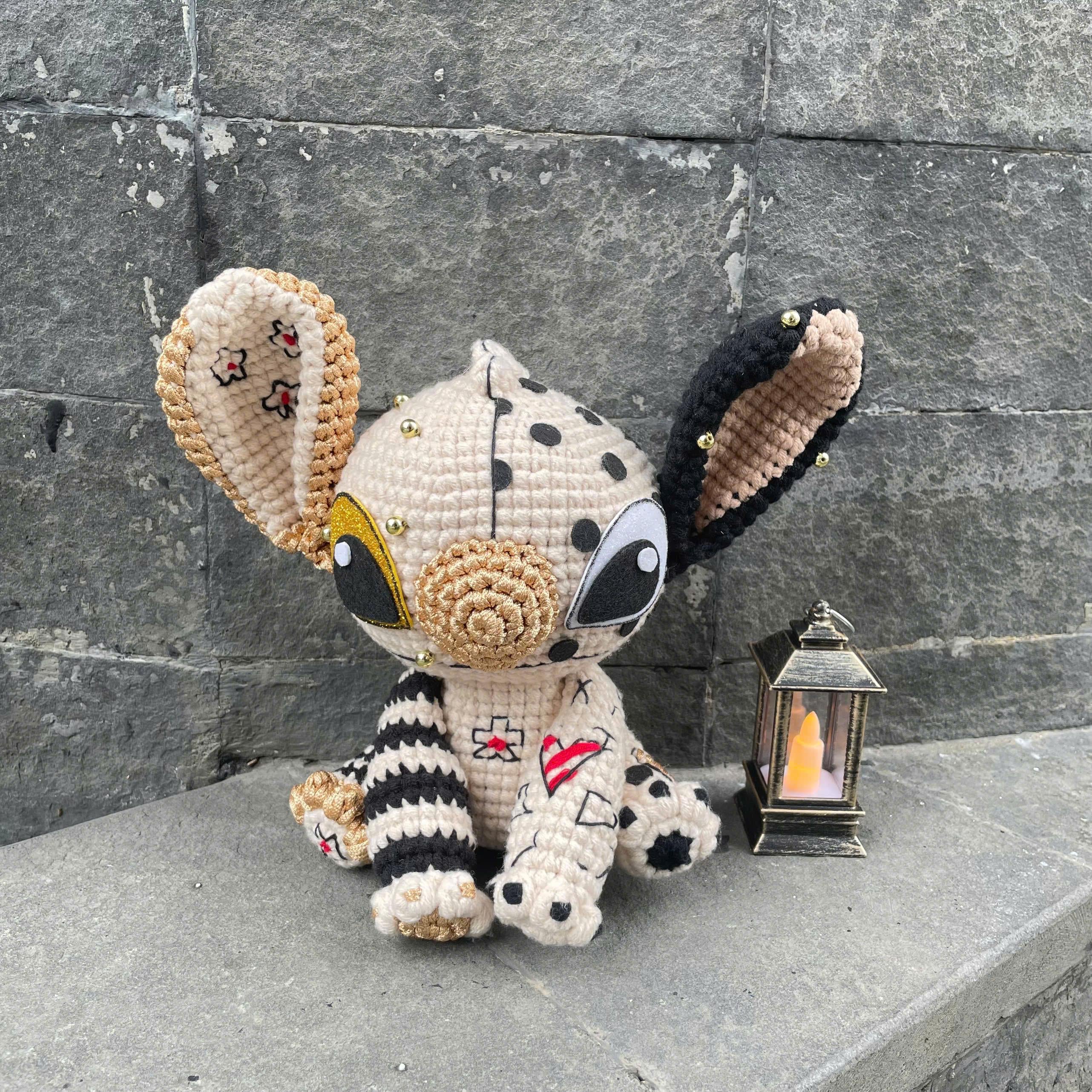 Handmade Crochet Stitch Plush - Lilo & Stitch Doll