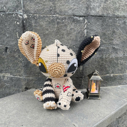 Handmade Crochet Stitch Plush - Lilo & Stitch Doll
