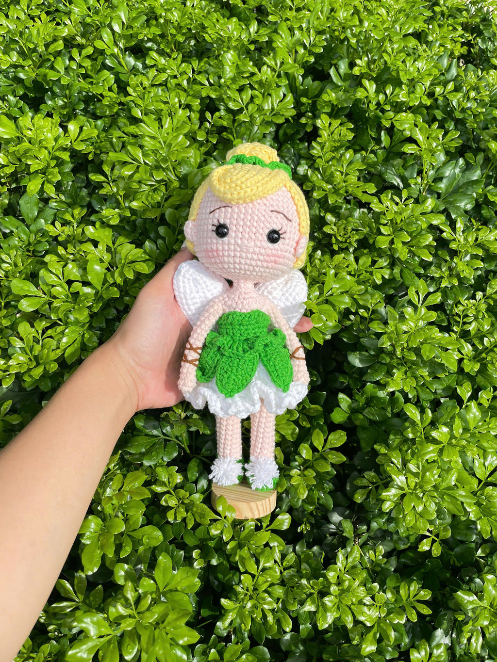 Handmade Crochet Alice in Wonderland Doll
