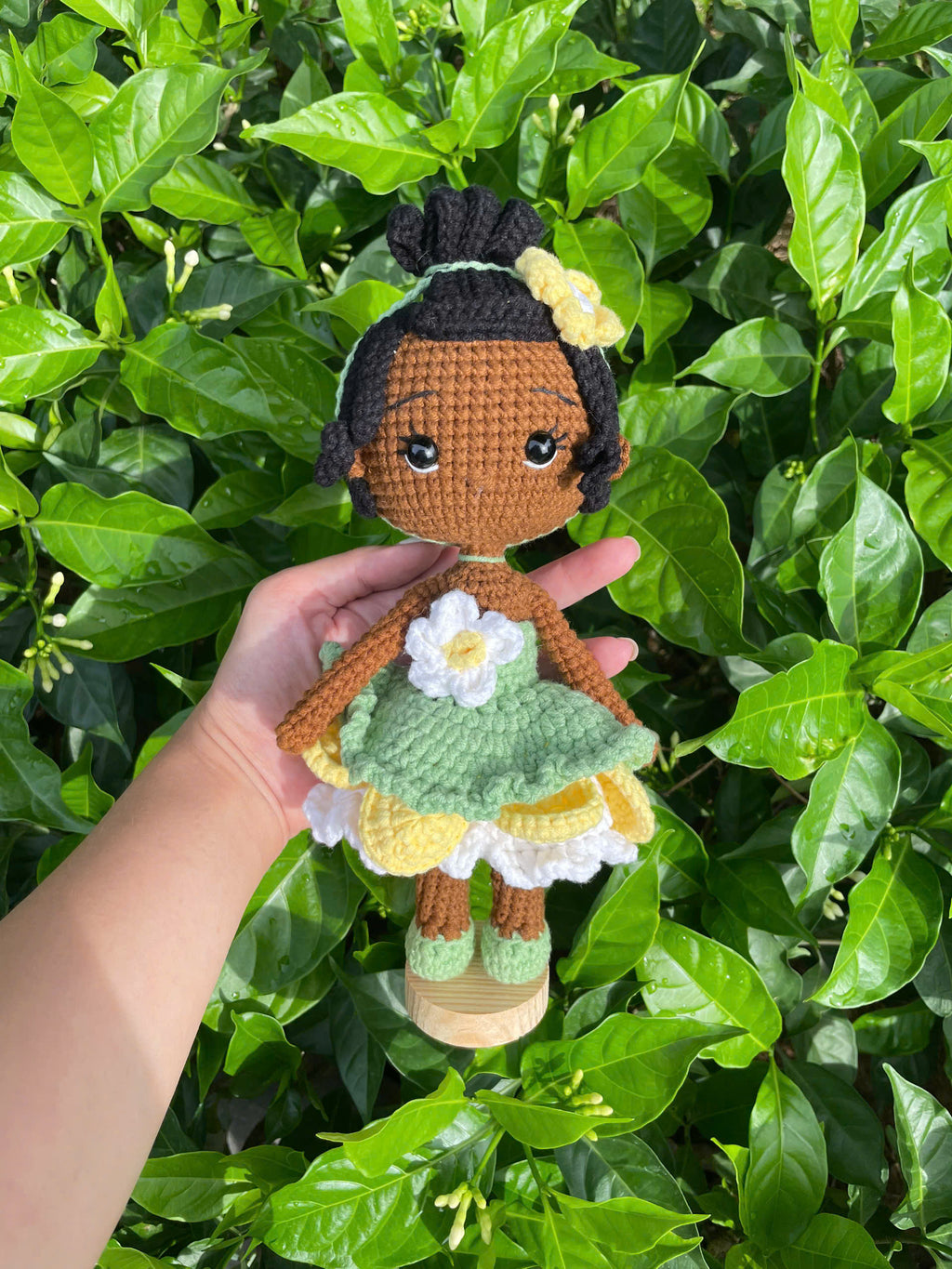 Handmade Crochet Tiana Princess Doll