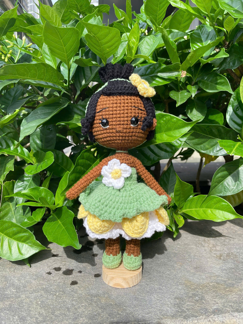 Handmade Crochet Tiana Princess Doll