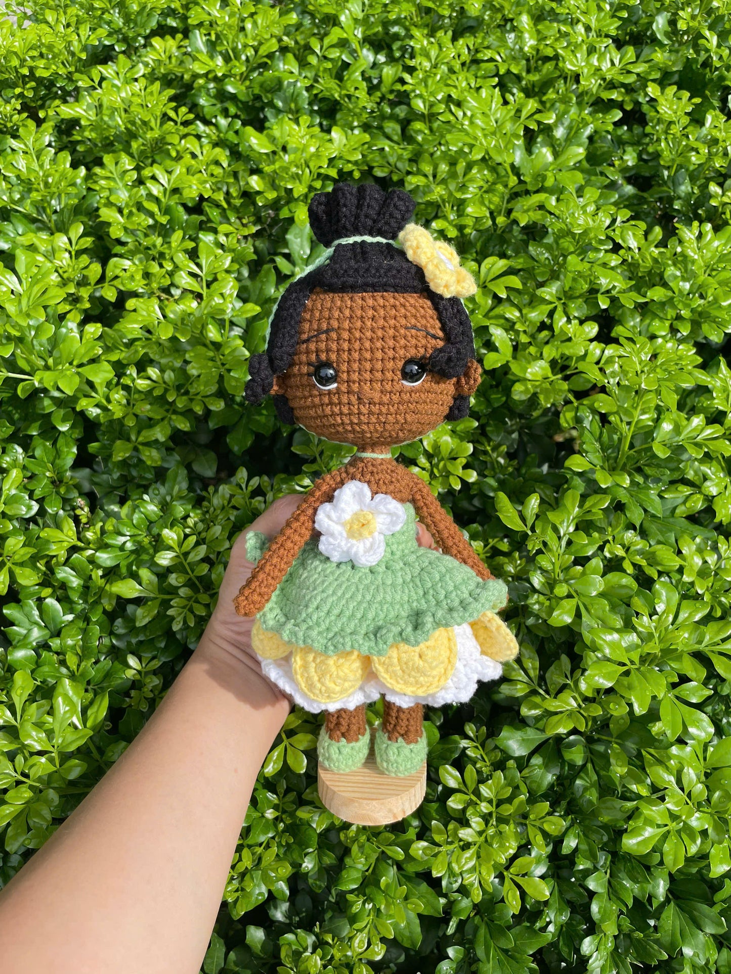 Handmade Crochet Jasmine Princess Aladdin Doll