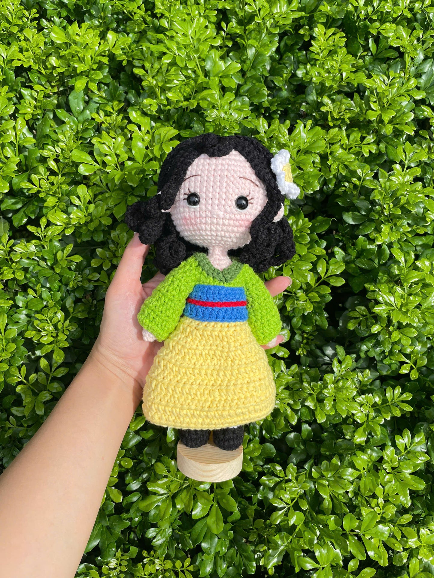 Handmade Crochet Tiana Princess Doll