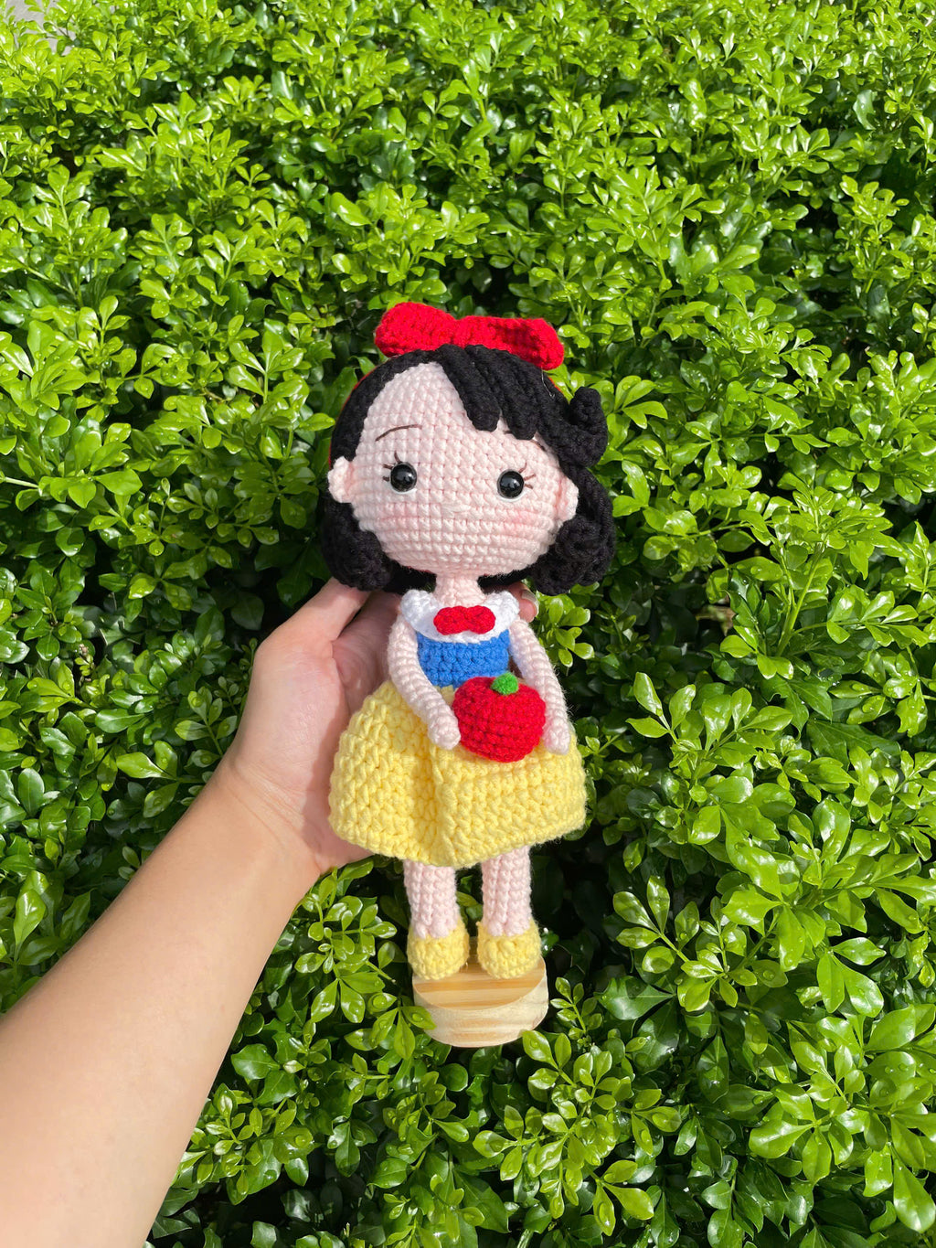 Handmade Crochet Alice in Wonderland Doll